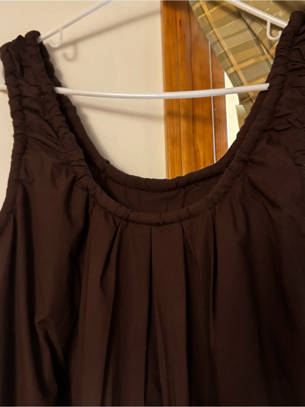 ASOS Sleeveless Maxi Dress in Deep Brown BNWT